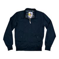 Harrington Baracuta Giacca Bomber Uomo  blu navy L