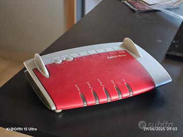 MODEM ROUTER WIFI FRITZ BOX 7490 + EXTENDER 
