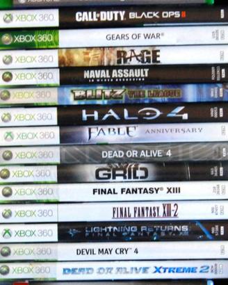 Xbox360 giochi ed accessori - ORIGINALI