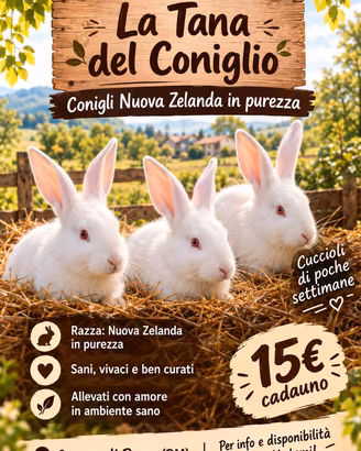 Conigli Nuova Zelanda