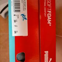 Scarpa Puma n 39 Bianca e Nera