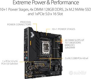 Kit Upgrade PC: i5-14600K + ASUS TUF B660M-PLUS WI