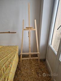 Cavalletto (treppiede) in legno di pino
