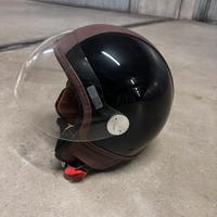 Casco Piaggio Copter vera pelle