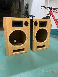 Coppia Box / Mobiletti Vuoti per Casse Acustiche