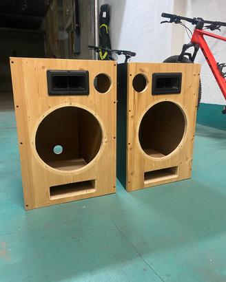 Coppia Box / Mobiletti Vuoti per Casse Acustiche