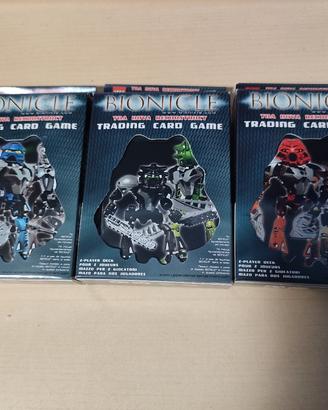 mazzi carte bionicle 