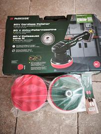 Lucidatrice levigatrice Parkside con accessori 