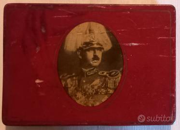 Scatola Latta (1910/1920) Re Carol I di Romania 