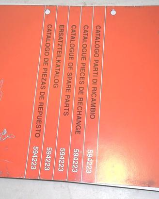 CATALOGO PARTI DI RICAMBIO TYPHOON GILERA 594223