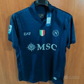 maglia Napoli  scudetto 2024/2025 blu