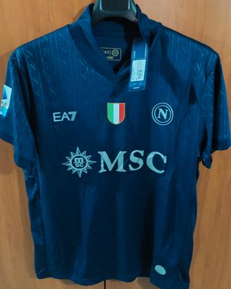 maglia Napoli  scudetto 2024/2025 blu