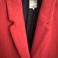 Cappotto zara rosso