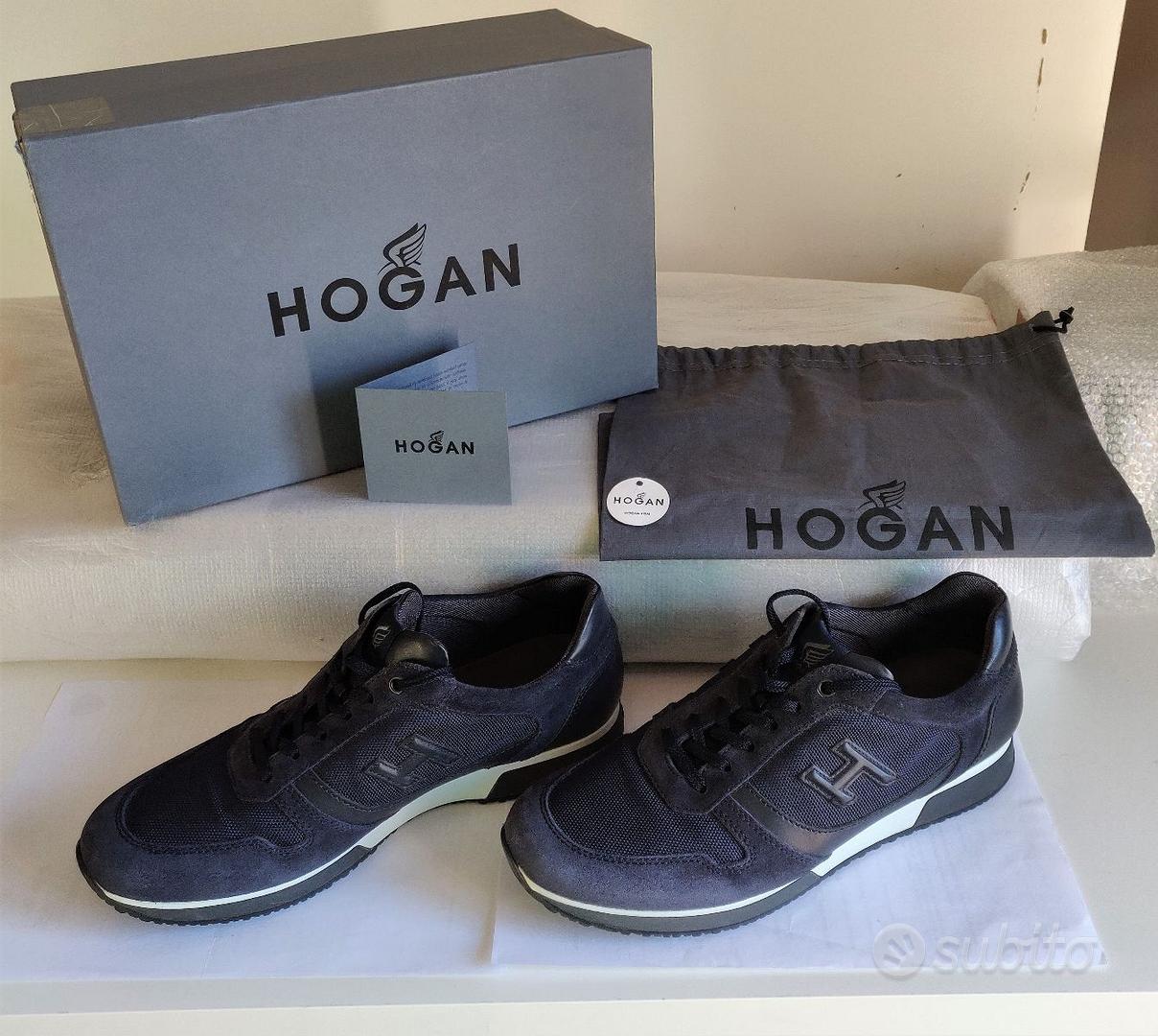 Scarpe Hogan H198 Slash H 3D Blu Denim 44 Ottime Abbigliamento e