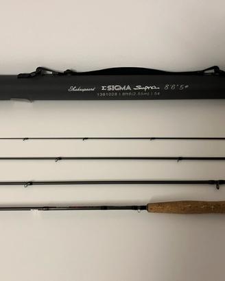 Combo canna da mosca Shakespear Sigma 8’6” #5