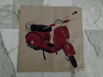 Copri cuscino vespa vintage