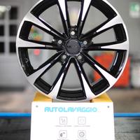 Cerchi in lega 17 Mak neri diamantati 5x114,3