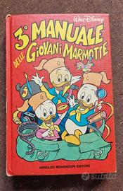 3^ Manuale delle giovani marmotte 1983 Walt Disney