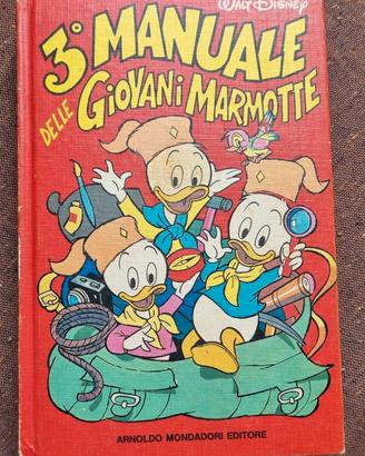 3^ Manuale delle giovani marmotte 1983 Walt Disney