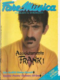 Rivista FARE MUSICA 1984 Zappa/Venditti/Burnett