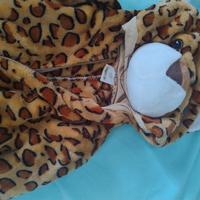 costume Leopardo peluche