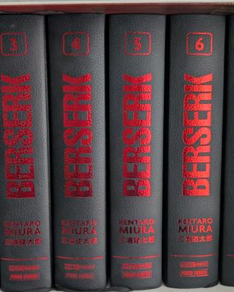 BERSERK deluxe edition 1-8