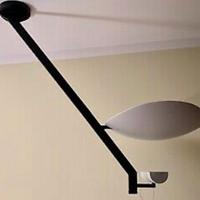 Lampadario a sospensione Artemide Zen anni '80