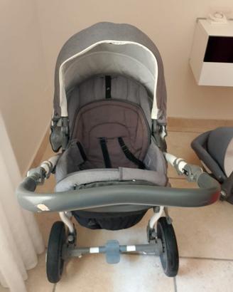 Trio Tutis composto da portaenfant, ovetto e passe