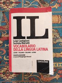 Vocabolario della lingua latina Castiglioni