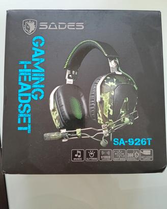 cuffie gaming con microfono 