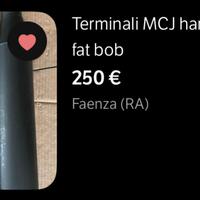 Scarichi terminali fcj fat bob
