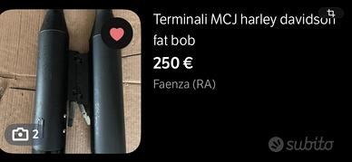 Scarichi terminali fcj fat bob