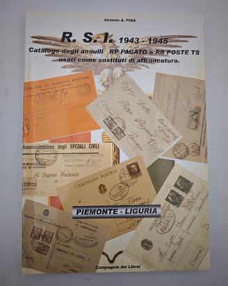 R.S.I. 1943-1945 Catalogo Piemonte Liguria A. Piga