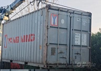 container da 20’ – usato – colore verde – zona Ud