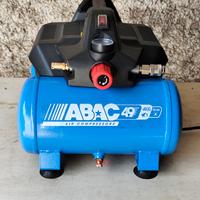 Compressore ABAC silenzioso 6L 49 dB – come nuovo