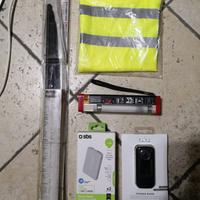 KIT auto moto powerbank torcia tergicristallo gi