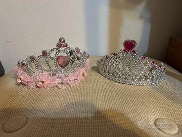 Set 2 Tiare Principessa Bambina