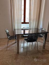 Calligaris Tavolo Omnia + 4 sedie L’Eau