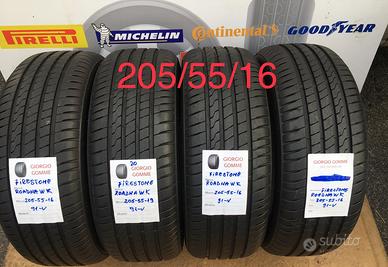 Gomme 205/55/16 Nuove e usate