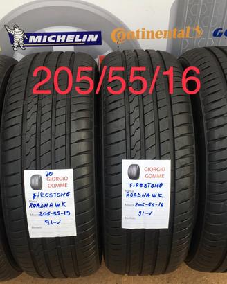 Gomme 205/55/16 Nuove e usate