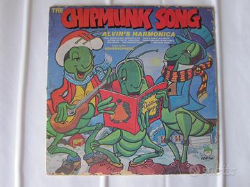 Disco vinile 33 giri natale The Chipmunk Song Alvi