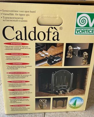 TERMOVENTILATORE CAMINETTO LEGNA