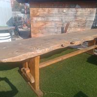 Tavolo Legno Massiccio di Faggio