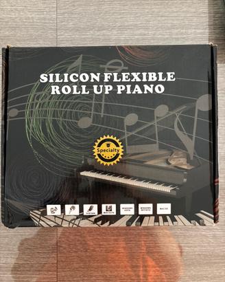 Pianoforte Roll Up Silicone Flessibile