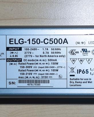 Led Driver ELG-150-C500A