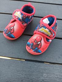 Pantofole bimbo Spiderman taglia 23 
