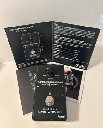 Pedale MXR Boost Line Driver