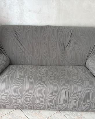 Divani in pelle color crema