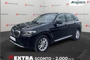 BMW X3 xdrive20d mhev 48V auto,Km Certificati