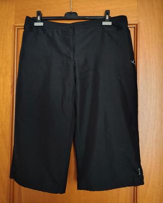 Pantalone bermuda nero, taglia 46, marca Decathlon
